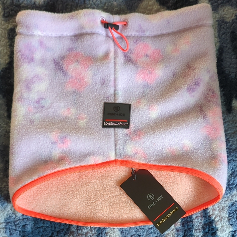 LoveShackFancy Floral Fleece Neck Warmer